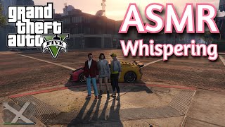 ASMR Gaming  GTA V WHISPERING COLLABORATION Ft MrMuddles MamaMuddles  KeyboardMouse 💤 [upl. by Annaoi639]