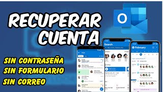 Recuperar Contraseña Hotmail  Outlook sin Formulario ✅tutorial gmail [upl. by Asihtal]