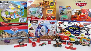 Disney Pixar Cars Unboxing Review  Lightning McQueen Crashes Double Loop Challenge [upl. by Yenohtna]