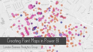 Creating Point Maps In Power BI [upl. by Thunell929]