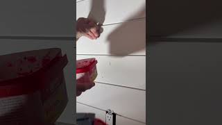 filling nail holes in the wood trim the easy way [upl. by Alra]