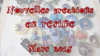 Nouveautés résine Mars 2015 [upl. by Lyns662]