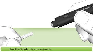 How to use the GlucoRx lancing device [upl. by Tsnre]