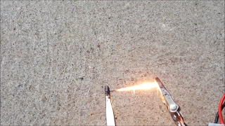 DIY Carbon Electrode Fire Starter [upl. by Nessa]