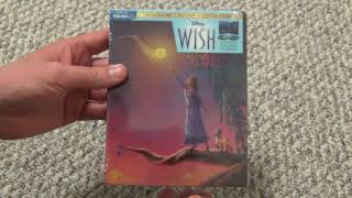 Disneys Wish Steelbook 4K Ultra HD  BluRay  Digital Code Unboxing [upl. by Mcbride502]