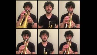 Flintstones  Jacob Collier  Trumpet Cover by 7 Chris Colettis [upl. by Erdnael]