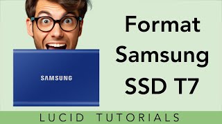 How to Format Samsung SSD T7 Using Disk Utility on macOS 2024 [upl. by Akinehc564]