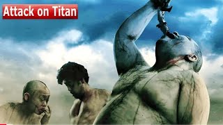 Attack on Titan 12 2015 Film Explained in HindiUrdu  Attack on Titen Summarized हिन्दी dubbing [upl. by Ahsatak141]