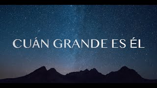 Abigail Araujo  Cuán grande es Él Video Lyric [upl. by Cranford]