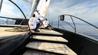 Vitters Shipyard  superyacht 66m sloop Aglaia  Dubois Design [upl. by Ena]