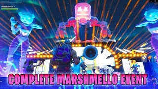 Full MARSHMELLO LiveEvent ingame view Fortnite  10 Minute Showtime Marshmello Concert [upl. by Paine245]