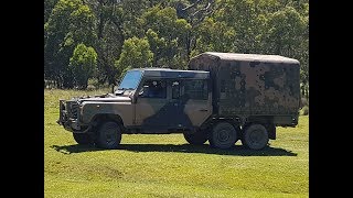 Land Rover Perentie Dual Cab at Native Dog Flat [upl. by Purvis]