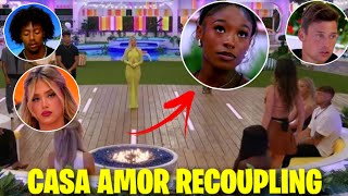 CASA AMOR RECOUPLING CAUSES DRAMA LOVE ISLAND USA EP 22 REVIEW [upl. by Primaveria]