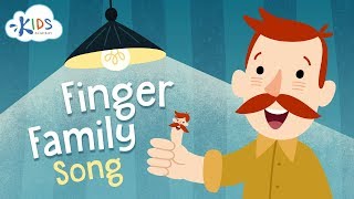 Finger Family Song  Children Song with Lyrics  Nursery Rhymes  Kids Academy [upl. by Daniella379]