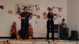 Metcalfe Fair Fiddle Contest  Danika Hutlet amp Paul Jacob Lemelin Duet 2nd place [upl. by Hekker]