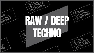 RAW  DEEP TECHNO  SOLID CAPSULE RECORDS  PART VI  131145BPM  4K [upl. by Terrene]