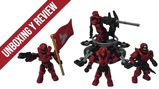 Mega Blocks UNSC FIRETEAM STINGRAY Unboxing Y ReviewAnálisis [upl. by Initsed]