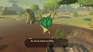 Korok seeds  Forest of Spirits  Great Plateau 1  Zelda BOTW [upl. by Cutcheon933]