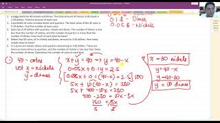 COIN PROBLEMS Worded Problem  Intervention for Calculus  Board exam Review [upl. by Odysseus898]