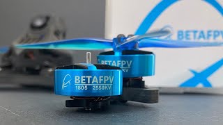 BetaFPV 1805 motor  8 mins flight time  1805 2550kv  drone motor powerefficiency [upl. by Maclaine]