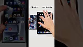 iPad pro Max VS Samsung galaxy s 24 ultra viralvideo [upl. by Waldon]