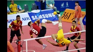 Malaysia  Thailand  ISTAF 2015 FINAL Sepak takraw [upl. by Notserp23]