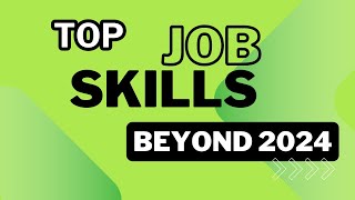 Top skills beyond 2024 II Skill that kills II Willing is skilling II Top skills for jobs in 2024 [upl. by Dyolf]