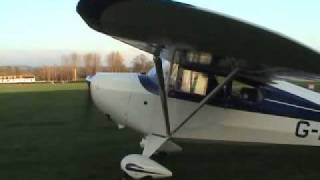 Aeronca Chief GBPRX First flight wmv [upl. by Fai]