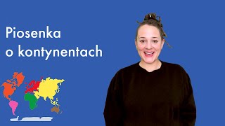 Piosenka o kontynentach  Edukacja Montessori  Jazzowanki [upl. by Onurb637]