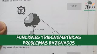 Funciones trigonométricas  Problemas razonados  Configuración de calculadora en DEG  HD [upl. by Delamare]