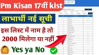 pm Kisan 17 the instrument New List 2024 पीएम किसान लाभार्थी का नया लिस्ट जारी किया गया [upl. by Ramsay]