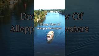 Drone View Of Alleppey Backwaters [upl. by Gnap]