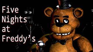 Five Nights at Freddys Music Box  Freddys Music 1 hour [upl. by Ahoufe]