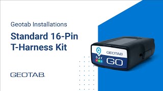 How to Install a GO Device Using a Geotab Standard 16Pin THarness Kit HRNGS16K22 [upl. by Manvil]