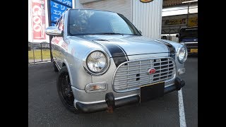 ダイハツ L700S ミラジーノ・シルバーカスタム MINI風ストライプ ローダウン 中期型 DAIHATSU MIRA GINO Silver Custom [upl. by Alma]