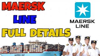 MAERSK LINE COMPANY FULL DETAILS HOW TO JOIN  SALARY amp SELECTION PROCESS [upl. by Enetsuj]