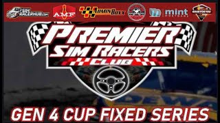 Premier Sim Racers Club  The HotLanta  Lowes Motor Speedway  Redline Racing Network [upl. by Marvella]