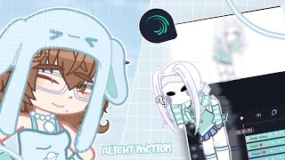 🐳 como fazer animaçãotweening de gacha no alight motion ’★‘ TUTORIAL »GACHA CLUB« [upl. by Enehs]