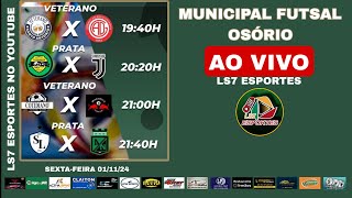 MUNICIPAL DE OSÓRIO SÉRIE PRATA E VETERANOS  QUARTAS DE FINAIS [upl. by Nevanod]