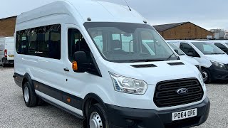 Ford Transit Minibus PO64 ORG [upl. by Atteroc]