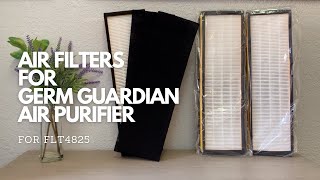 FLT4825 Air Filters for Germ Guardian Air Purifier Filter Replacement [upl. by Downs385]