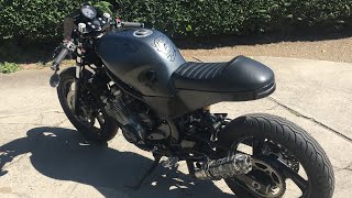 Yamaha XJ 600 diversion Special cafe racer [upl. by Ruttger]