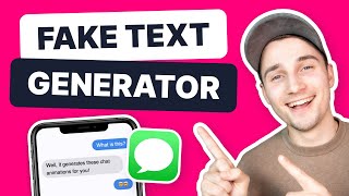 How to Generate Fake Text Messages  Texting Story Maker [upl. by Einnahpets118]