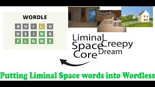 Guessing the wordless with Liminal Space words [upl. by Hagep]