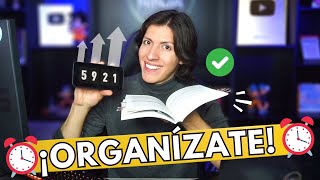 ⏱Cómo Aprovechar y Organizar tu Tiempo para Estudiar en 5 Fáciles Pasos  Cómo Estudiar Parte 7 [upl. by Norrabal]