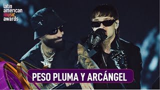 Peso Pluma y Arcángel con Peso Completo  Latin American Music Awards 2024 [upl. by Joela]