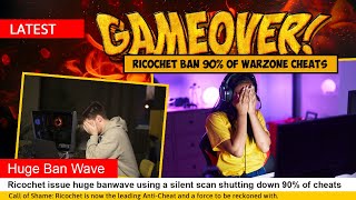 RICOCHET BAN 90 OF WARZONE CHEATS [upl. by Iong165]