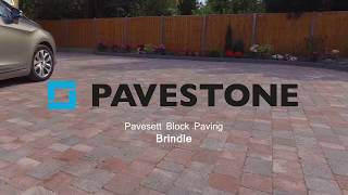 Pavestone Brindle Pavesett Block Paving [upl. by Weatherby]