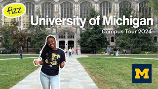 University of Michigan Campus Tour 2024 UMICH [upl. by Leirraj]