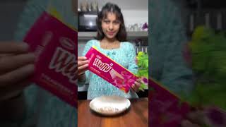 Chocominis Wafer Ice Cream 😋😋 shorts trending Nandani Panchal [upl. by Llekcir]